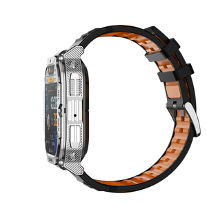 2025 B25 Người Đàn Ông Của Không Thấm Nước IP67 Smartwatch 2 + 16GB Sim Thẻ 2.04Inch Amoled 800MAh Pin 4G <span class=keywords><strong>Android</strong></span> Cuộc Gọi <span class=keywords><strong>Video</strong></span> Thông Minh Đồng Hồ - Product Image 4