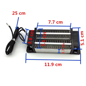 Contrôleur d'incubateur 12 V (AC / DC) 200 Watt PTC Chauffage céramique à air Élément chauffant Chauffage à air Autres <span class=keywords><strong>équipement</strong></span>s pour le bétail - Product Image 2