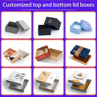 Caja de papel personalizada al por mayor de fábrica, embalaje de impresión, regalo, artesanía, cajas de tapa dura, embalaje de productos, caja de cartón plegable