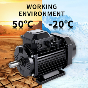 Jiangxin 2.2kw ngành công nghiệp điện EC động cơ quạt 380V ba pha IP55 đúc nhôm & dây đồng tần số 50Hz - Product Image 4