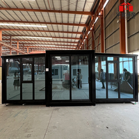 Lujo 20 pies Envío Tiny2 3 Dormitorio 40 pies Contenedor expandible Casas prefabricadas Hecho en China