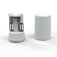 Nouveau diffuseur d'arômes sans eau à deux buses pour huiles parfumées, aromathérapie à air froid, portable USB pour bureau et maison