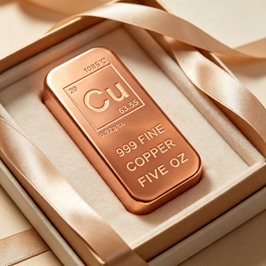 ทองแดงแท่งขนาด 5 ออนซ์ ทองแดงแท่งบริสุทธิ์ 999 - Product Image 6