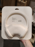 Boîte d'emballage écologique personnalisée en pulpe moulée pour casque audio, étui de protection gaufré pour l'électronique, taille et couleur personnalisables