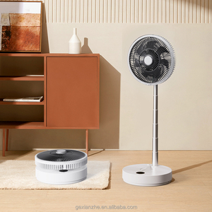 Ventilateur sur pied et de <span class=keywords><strong>bureau</strong></span> pliable électrique rechargeable mécanique portable de 10 m pour la maison, l'extérieur et la voiture - Product Image 5