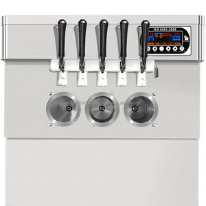 เครื่องทำไอศกรีมแบบตั้งโต๊ะเชิงพาณิชย์ 5 รสชาติ สำหรับธุรกิจขนาดเล็ก - Product Image 4