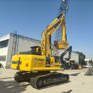 รถขุดตีนตะขาบ Komatsu ญี่ปุ่น รุ่น Pc200-8 Pc240 130 300 360 400 คุณภาพสูง น้ำหนัก 20 ตัน บุ้งกี๋ 0.8 เมตร เครื่องยนต์ปี 2018-2023 - Product Image 5