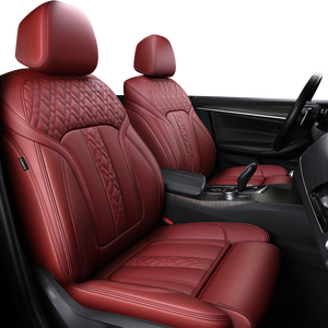 Convient pour <span class=keywords><strong>BMW</strong></span> <span class=keywords><strong>X3</strong></span>/X5/X1/3 Series/5 Series/7 Series Housses de siège de voiture personnalisées Couverture complète en cuir Housse de siège de voiture Ensemble complet - Product Image 3