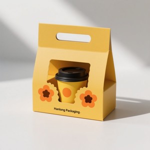 Boîte porte-gobelet en papier jetable de conception personnalisée de qualité supérieure 16 <span class=keywords><strong>oz</strong></span> <span class=keywords><strong>12</strong></span> <span class=keywords><strong>oz</strong></span> 18 <span class=keywords><strong>oz</strong></span> Boîte recyclable faite à la main enduite pour les petites entreprises - Product Image 6