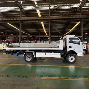 Camion de dépannage à <span class=keywords><strong>plateau</strong></span> <span class=keywords><strong>coulissant</strong></span> rotatif à 360 degrés, 4 tonnes, 4000 kg, 4500 kg, <span class=keywords><strong>plateau</strong></span> <span class=keywords><strong>coulissant</strong></span> et inclinable - Product Image 2