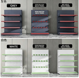 Sistema de Estanterías Ajustable de Doble Cara para Supermercados, Resistente, con Acero Q235B para Artículos Pesados - Product Image 3