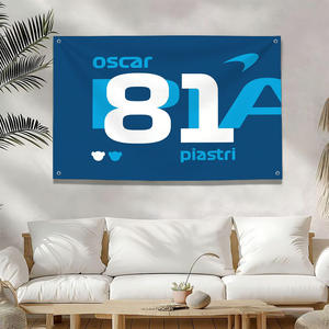 Drapeau décoratif multifonctionnel de haute qualité, durable, best-seller mondial, fond bleu, imprimé numériquement, <span class=keywords><strong>Oscar</strong></span> - Product Image 2
