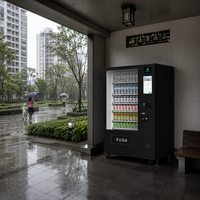 Chine Distributeur automatique de paiement par code QR Distributeur automatique de collations et de boissons commercial avec idée de petite entreprise