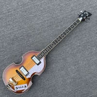 22 Frets 4 String Electric Bass Guitar Double Humbucker Pickups Rosewood Fingerboard for Beginners (GTBS-11-VS)