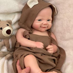 ตุ๊กตาแฟชั่นเหมือน<span class=keywords><strong>จริง</strong></span>สำหรับ<span class=keywords><strong>เด็ก</strong></span><span class=keywords><strong>ผ</strong></span>ู้หญิง ขนาด 18 นิ้ว ทำจากซิลิโคนทั้งตัว งานแฮนด์เมด น้ำหนักเหมือนทารกแรกเกิด พร้อมชุด - Product Image 1