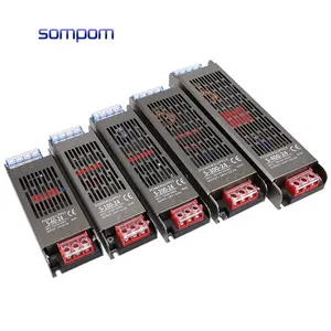 מותאם אישית 400w תיבת אור הוביל נהג ac 220v dc 12v 24v 12v 24v 60w 100 150w 200w 300 400w הוביל אולטרה-דק החלפת הספק