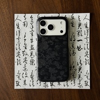 Nouvelle coque de téléphone créative de style chinois, tendance et élégante, protection intégrale compatible avec iPhone 18 Pro Max, série 17, 15 Pro, 14