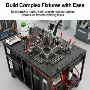 Nouvelle machine de soudage <span class=keywords><strong>laser</strong></span>/<span class=keywords><strong>TIG</strong></span> robotisée CNC automatique à haute précision, flexible, facile à utiliser, avec prévention automatique et commande d'eau automatisée - Product Image 6