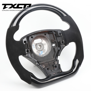 Volant de course en carbone disponible volant en fibre de carbone alcantara adapté pour Aston Martin <span class=keywords><strong>Vantage</strong></span> DB11 DB9 V8 - Product Image 3
