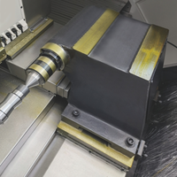 Tour CNC à banc incliné compact certifié CE, facile à utiliser, petite machine CNC pour usage en atelier