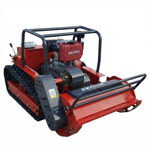 Engine Single Cylinder <b>Remote</b> <b>Control</b> <b>Tracked</b> Multi-Function Lawn <b>Mower</b> Tillage 13HP 1000mm Cutting Height - Product Image 6