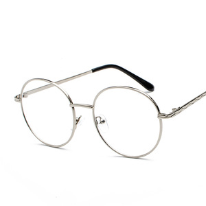 Maidis Round Metal Eyeglasses Frames For Women Plano Lenses Anti-Uv Anti-Fog Full-Frame Design - Product Image 2