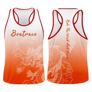 Tùy chỉnh đầy đủ thăng hoa in SINGLET Tank Top nhanh khô chạy thể thao vest cộng với kích thước Polyester SINGLET dệt kim - Product Image 4