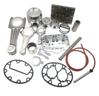 Nouvel ensemble complet de pièces pour compresseur semi-hermétique à piston : bielles, plaques de soupape, joints et accessoires 3-50 CV