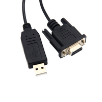 Cable Adaptador Convertidor de Teclado USB HID a Serial RS232 con Chip CH9328 Personalizado, Conexión Directa DB9 Macho/Hembra