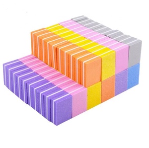 Offre Spéciale éponge petit carré deux côté <span class=keywords><strong>professionnel</strong></span> mini clous limes et tampons fichier kit - Product Image 5