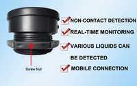 Transmisor de Nivel de Líquido Inteligente TLC2206 Tuya WiFi IOT, Monitor Inalámbrico para Tanques de Agua, Aceite y Combustible, Detección Remota y Alarmas de Nivel Alto/Bajo