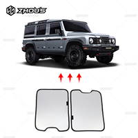 Zhous Design Offre Spéciale Accessoires de voiture Titanium Silver Safari Window Shade Cover pour Ineos Grenadier