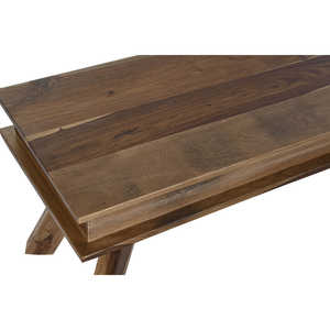 TABLE BASSE EN SHEESHAM NATUREL 140x40x45 - Product Image 2