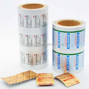 8011-h18 Farmaceutische Print Aluminium Blister Folie Voor Tablet Capsules Verpakking