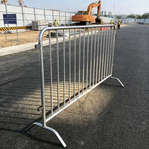 Barrières métalliques portables YC pour événements : clôtures de protection à déploiement rapide pour avertissement et signalisation - Product Image 5