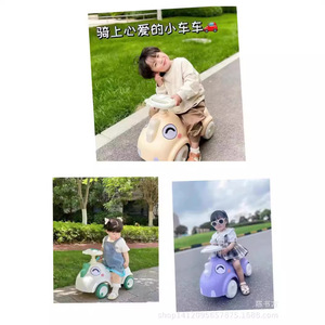 Childrens Balance Bike 12 In No Pedal Musical Lights For 1-3 Years Old Kids <b>Walker</b> Twist Bike With Hard <b>Frame</b> - Product Image 3