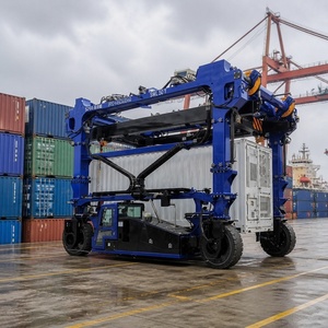 Chariot transitaire robuste de 60 tonnes pour les opérations quotidiennes des depots de conteneurs en zone intérieure avec un système d'entraînement hydraulique fiable - Product Image 2