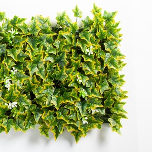 ZC vente en gros <span class=keywords><strong>artificielle</strong></span> herbe verte feuille fleur clôture Extensions télescopique confidentialité Simulation clôture pour maison <span class=keywords><strong>jardin</strong></span> en plastique - Product Image 2
