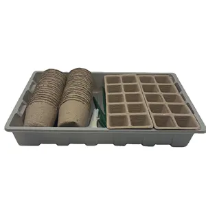 The Factory Directly Supplies67 Gray Seedling Sets Garden Trays And Plant Seedling Trays