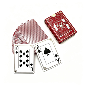 OEM Customized Paper and PVC Playing Cards Waterproof <b>Poker</b> Deck with Printed Tuck Box for Club Gift Advertising - Product Image 2