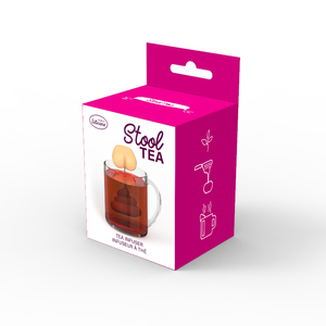 SI08 100% Cấp Thực Phẩm Silicone Hài Hước Mông Phân Máy Pha Trà Shit Pooping Hình Dạng Trà Infuser Lọc - Product Image 5