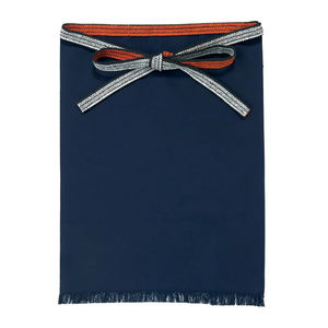 Delantal de Uniforme de Chef y Camarero Azul Marino de Talla Única para Hombre con Cinturón de Polipropileno - Product Image 1