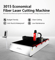 Penawaran Spesial Mesin Pemotong Laser Serat 3015 3000W Sistem Pemotongan Logam Ekonomis Solusi Ekonomis untuk Plat Logam