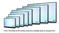 Großhandelspreis Neuer TFT LCD Bildschirm mit WLED-Hintergrundbeleuchtung für LM340UW9-SSA1 3440x1440 Auflösung 34-Zoll Größe 350 Helligkeit