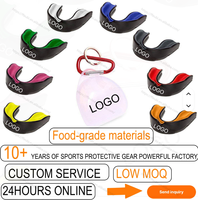 Protège-dents personnalisé en plastique et polyester avec logo sur mesure pour la boxe, le football, le basketball, le MMA, fabriqué en Chine