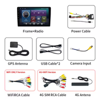 Écran tactile Android 10 pouces Radio stéréo lecteur DVD vidéo de voiture pour Ford transit 2021 4G Wifi GPS Navigation Carplay