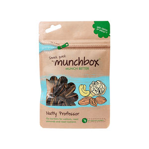 Bolsas de Papel Kraft Biodegradables Personalizadas con Cierre de Cremallera Práctico para Frutos Secos, Bocadillos y Alimentos Secos - Product Image 5