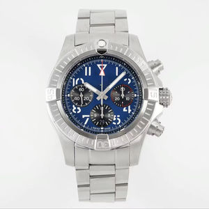 Montre mécanique automatique de haute qualité, 41 mm, en acier inoxydable, résistante à l'eau, lumineuse, de luxe, sportive, hip-hop - Product Image 1