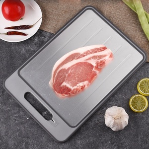 Double-Sided Chopping Board Aluminum Cutting Board Knife Sharpener <b>Plastic</b> Defrosting Tray Chopping Board - Product Image 2