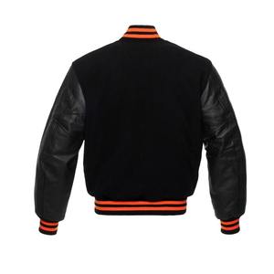 Nuevo diseño hecho a medida al por mayor chaqueta de invierno Diseña tu propio precio barato parches de chenilla chaquetas universitarias bordadas para hombres - Product Image 4